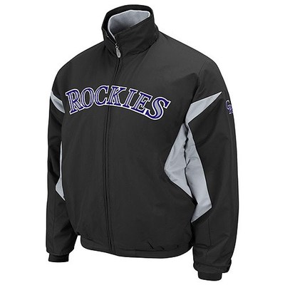 MLB　コロラド・ロッキーズ　ジャケット　Majestic Majestic Colorado Rockies Therma Base Jacket New TALL 4XL