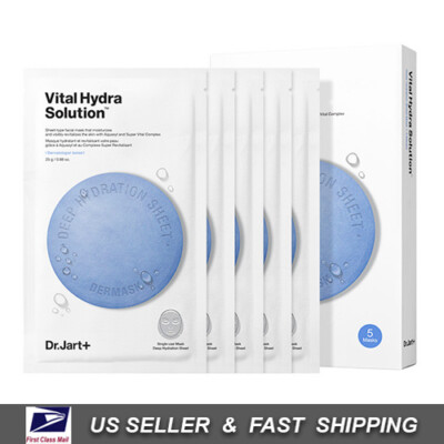 [Dr.Jart+] Dermask Water Jet Vital Hydra Solution Sheet Mask (5pcs)