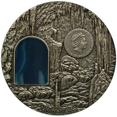 Niue Islands 2012 2$ Crystal Art - Secrets of Lichtenstein 2oz - Tiffany