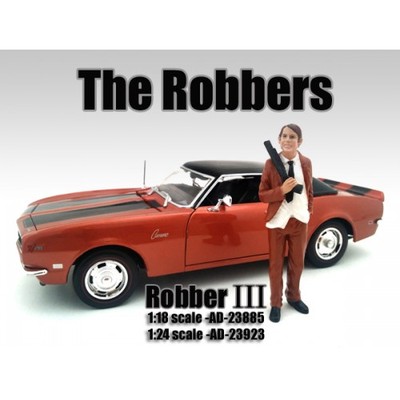 ''THE ROBBERS'' ROBBER III FIGURE FOR 1:24 SCALE MODELS BY AMERICAN DIORAMA 23923