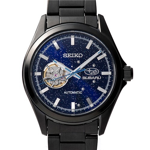 Pre-owned Seiko Subaru× Original Watch Open Heart Automatic See-through Back Fhmy23000200jp