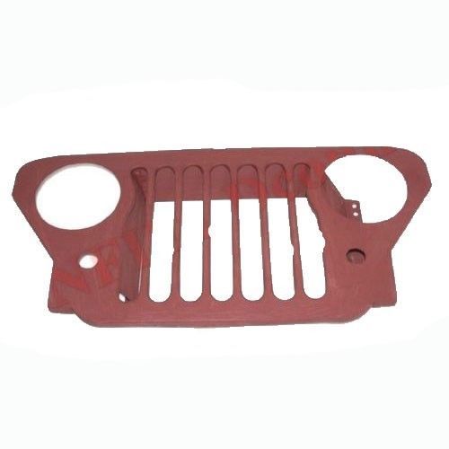 Primer Coated Radiator Steel Grille Grill For Willys Ford 50-52 M38 Jeeps 
