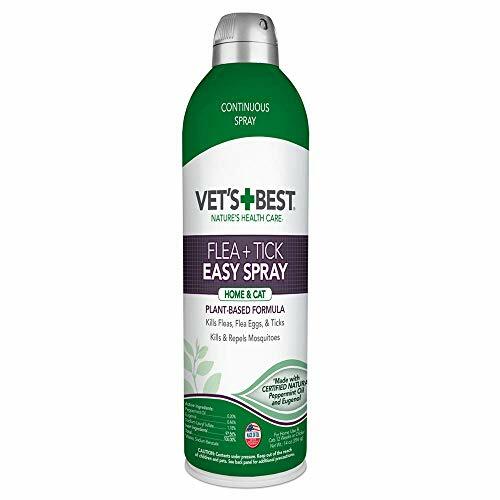 Vet's Best Flea and Tick Easy Spray Treatment for Cats ...