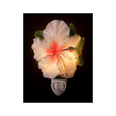 Ibis amp Orchid Hummingbird amp Hibiscus Night Light50003
