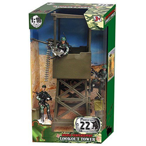 Click N Play Military Military Base Action Playsets For Boys Soldiers