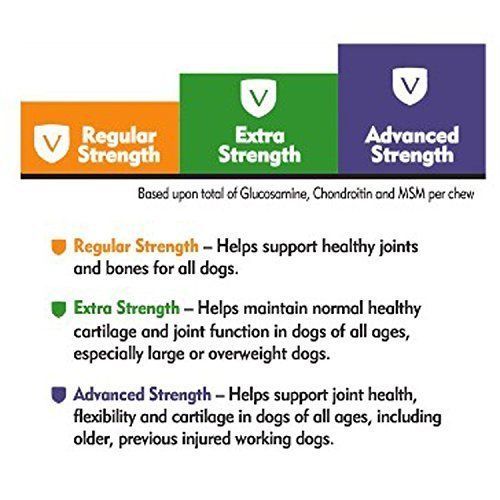 Nutri-Vet Hip & Joint Advanced Strength Chewables for Dogs, 150-Count