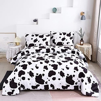 Black White Twin Ultra Soft Microfibe...