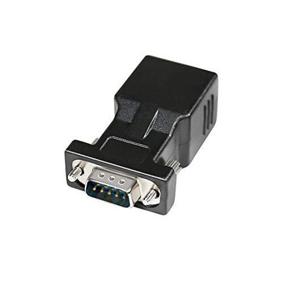 DTECH DB9 to RJ45 Serial Adapter RS232 Male to RJ-45 Female Ethernet Converte...