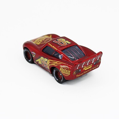 PIXAR New Cars 3 Metalized Paint McQueen Latest Rare Style 1:55 Diecast Toy Cars
