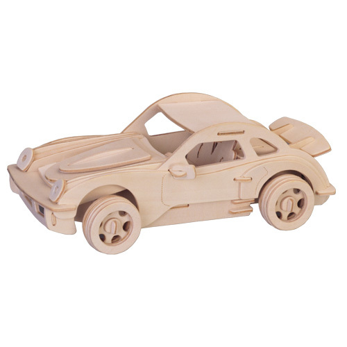 Puzzle 3D Legno Automobile Auto Macchina Modellino Modellismo Collezione dfh