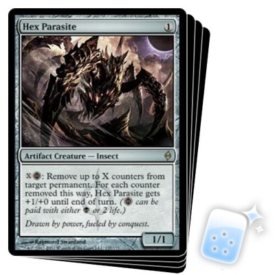HEX PARASITE X4 New Phyrexia NPH Magic MTG MINT CARD