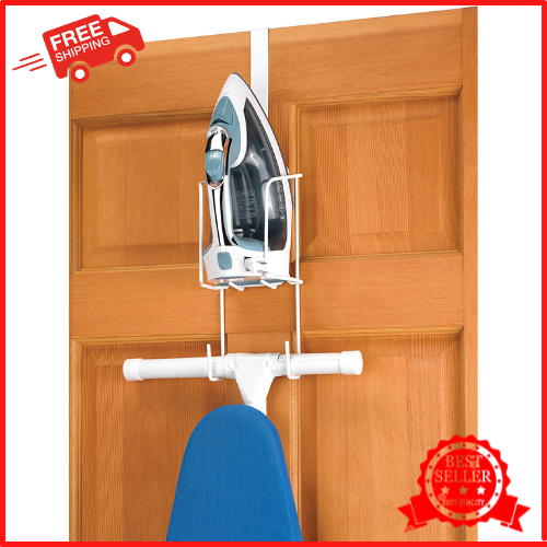 Caddy Ironing Board Holder Hanger Wall Mount Space Saver