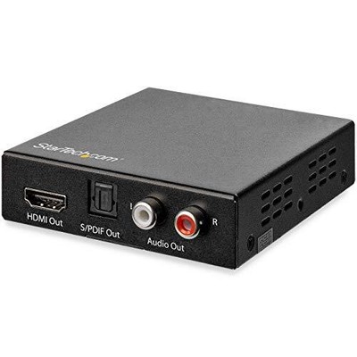 Startech.com 4k Hdmi Audio Extractor With 40k 60hz Support - Hdmi Audio