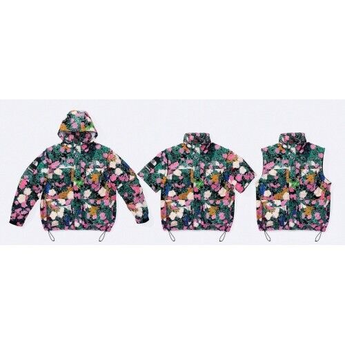 Supreme The North Face Trekking Convertible Jacket Flowers L Supreme The North Face Trekking Convertible Jacket Flowers L