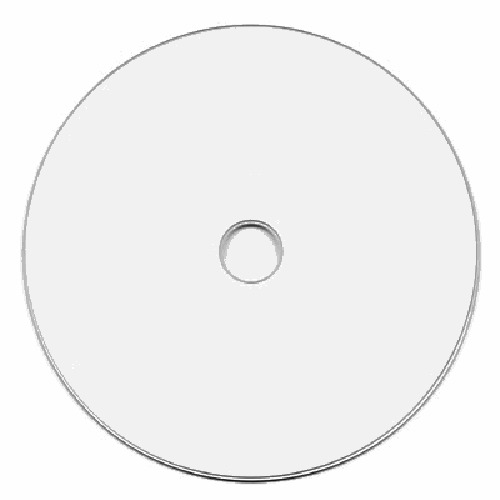 10 White Inkjet Hub Printable Dvd+r Dual Double Layer Dl Disc Media Paper Sleeve
