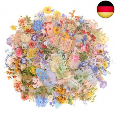 Lychii Scrapbooking Aufkleber, 180 Stück PVC-Dekorationsaufkleber mit 