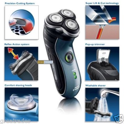 NEW PHILIPS 7340 SERIES HQ7340 XL Electric SHAVER/RAZOR +