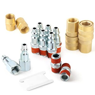 Air Hose Fittings 1/4''npt Quick Connect Air Coupler And Plu