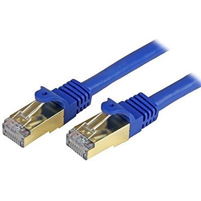 Startech.com 35 Ft Cat6a Patch Cable - Shielded [stp] - Blue - 10gb Snagless Cat