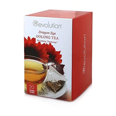 Tea - Dragon Eye Oolong Tea | Premium Full Leaf Infuser Teabags (20 Bags)