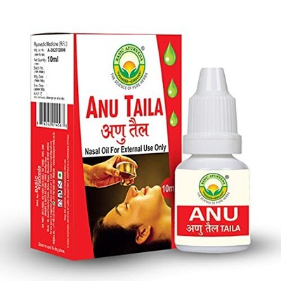 BASIC AYURVEDA Anu Taila 10Ml Pack Of 6 | Nasal Oil For External Use Only | Orga