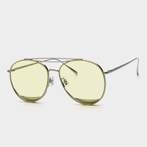 Gentle Monster x D'heygere Pierced 02 Silver+Silver glasses