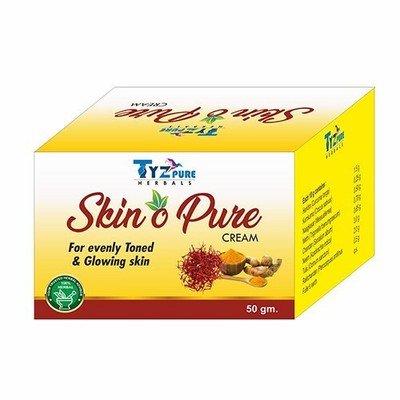 100% Herbal Tyzpure SKIN-O-PURE FACE CREAM 50gm/herbal products for skin care