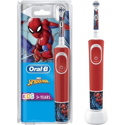 ORAL-B VITALITY 100 KIDS SPIDERMAN ELEKTRISCHE KINDERZAHNBÜRSTE NEU