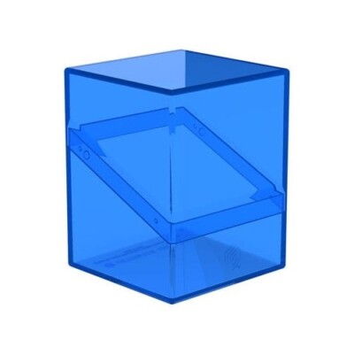 Ultimate Guard 100+ Boulder Standard Size Deck Case Clear Sapphire UGD011517