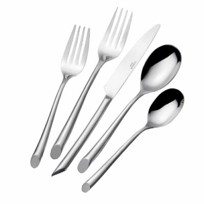 Towle Living Wave 18/0 Stainless Steel Flatware, 42-Piece Se