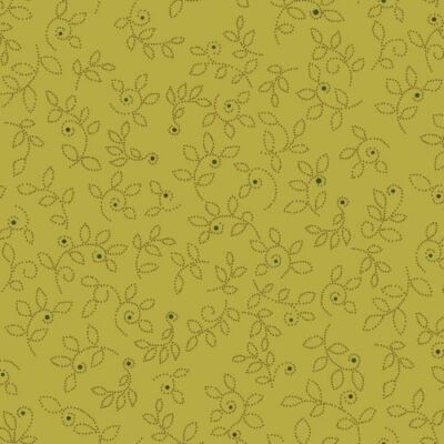 Sage & Sea Glass By Kim Diehl - Ochre Leaf Sprays   #1539-66