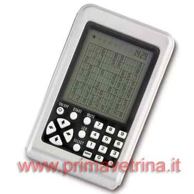 GIOCO SUDOKU LCD PORTALILE 115x70x19mm