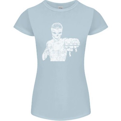Street Fighter MMA Bare Knuckle Fighting Womens Petite Cut T-Shirt
