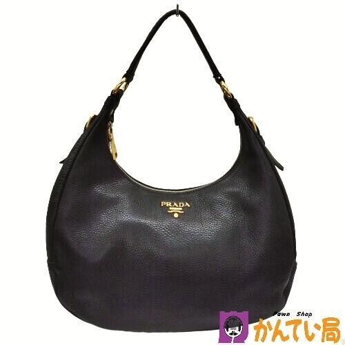 Prada BR4311 One Shoulder Bag Handbag Vitello Dyno Leather Prada BR4311 One Shoulder Bag Handbag Vitello Dyno Leather