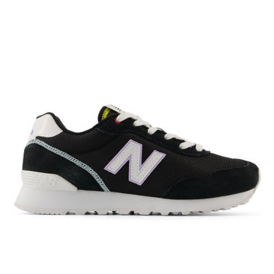 

Женские кроссовки New Balance 515, черные/фиолетовые/белые, размер 5,5 B, Black/purple/white