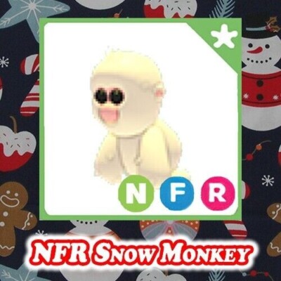 ADOPT from ME - NFR Snow Monkey  - The Trusted Store!!