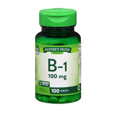B-1 100 Mg 100 Tabs By Nature's Truth