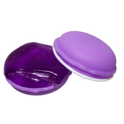 Macaroon Crystal Slime Mud Gag Party Favor Toy Bulk (Pack of 24)