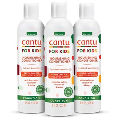 Cantu Care for Kids Nourishing Conditioner Pack of 3 8 Fl Oz Textured Hair