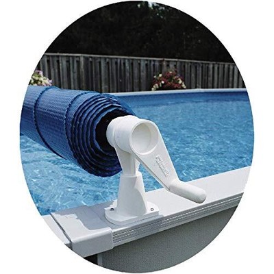 Feherguard Premium Above Ground Solar Cover Reel System Ends Only | for Above...