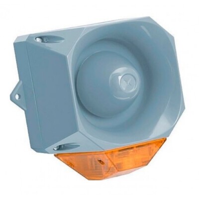 Eaton Fulleon 7092276FUL-0153 Asserta Sounder/Beacon 230VAC AmberLens 120dB Grey