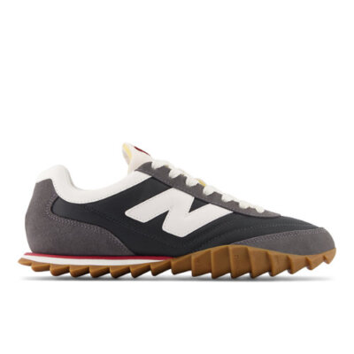 

New Balance унисекс RC30 серый/белый/красный размер M9 / W10.5 D, Grey/white/red