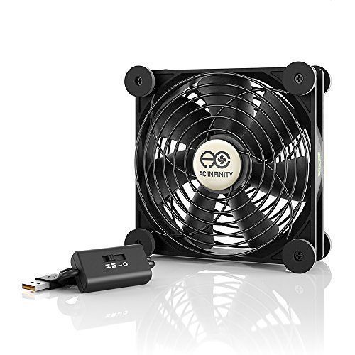 X80 AC Infinity MULTIFAN S2 静音 BlowerFan MULTIFAN S2, Quiet USB Cooling Blower, 120mm - AC Infinity