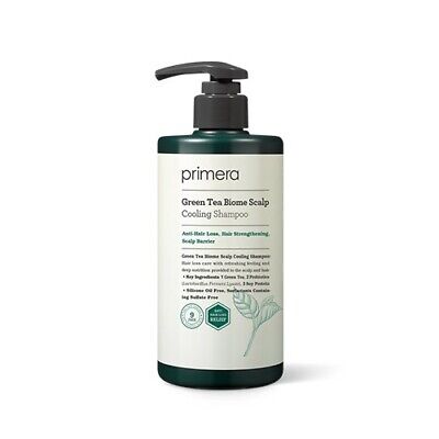 [Primera] Green Tea Biome Scalp Cooling Shampoo 380ml