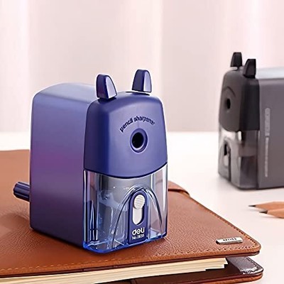 Desk Pencil Sharpener Manual Cute Rabbit Fast Sharpen Heavy Duty for Colored ...