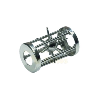 Vogelkäfig-Puzzle - Durchmesser 45 mm - Denkspiel - Knobelspiel - Geduldspiel