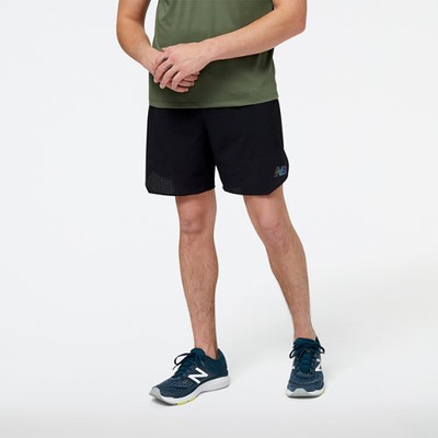 

Мужские шорты New Balance Q Speed 7 дюймов без подкладки, Черный