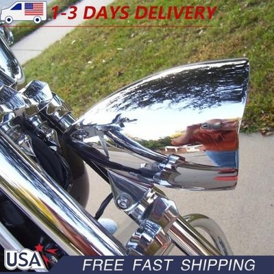 Bullet Headlight Assembly For Harley Dyna Sportster XL Softail Bobber Chopper US