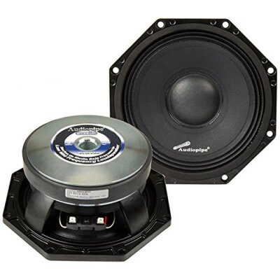 AudioPipe 8 Inch 500 Watt Low Mid Frequency Octo Car Audio Loudspeaker