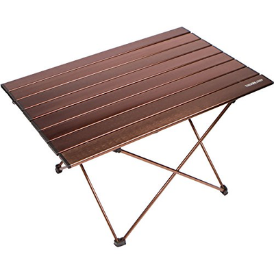 Trekology portable camping side tables sale with aluminum table top